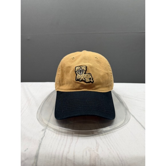 Reebok Other - New Orleans Saints Reebok NFL Hat Mens Tan Black Louisiana Fleur De Lis OSFM